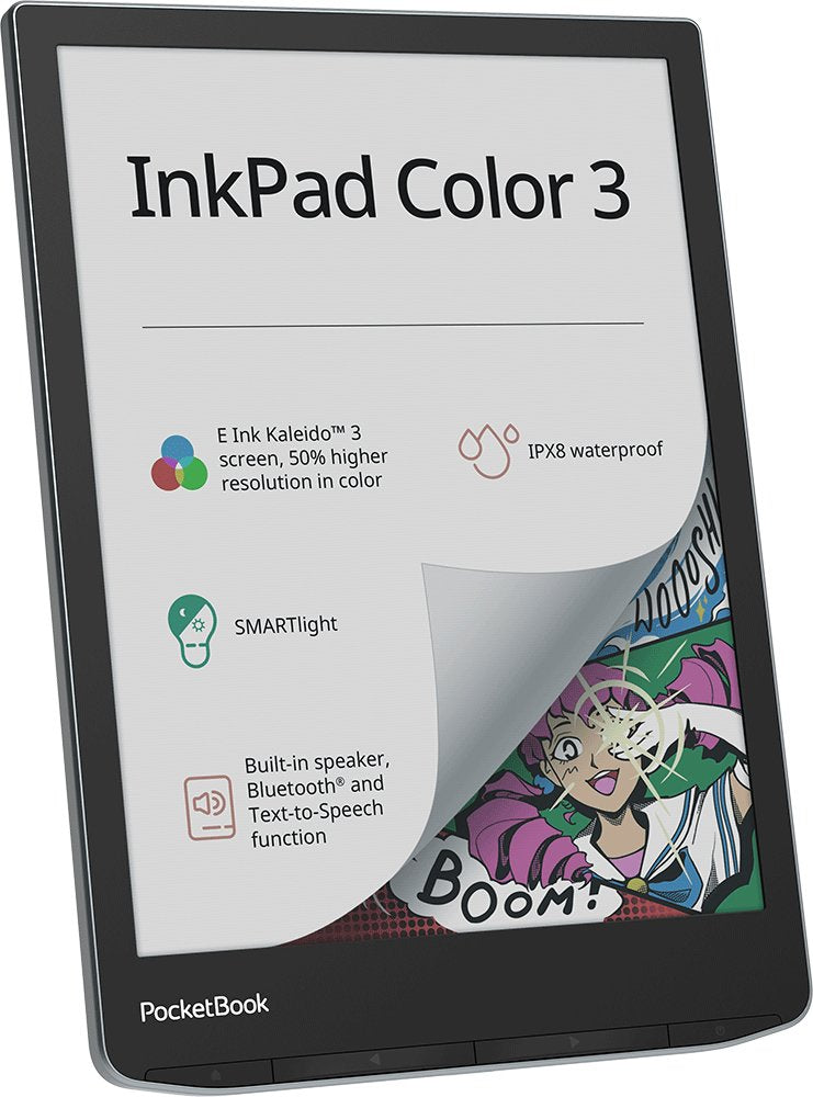 EAN 7640152097249 - PocketBook InkPad Color 3 Stormy Sea lectore de e-book Pantalla táctil 32 GB Wifi Gris imagen 2