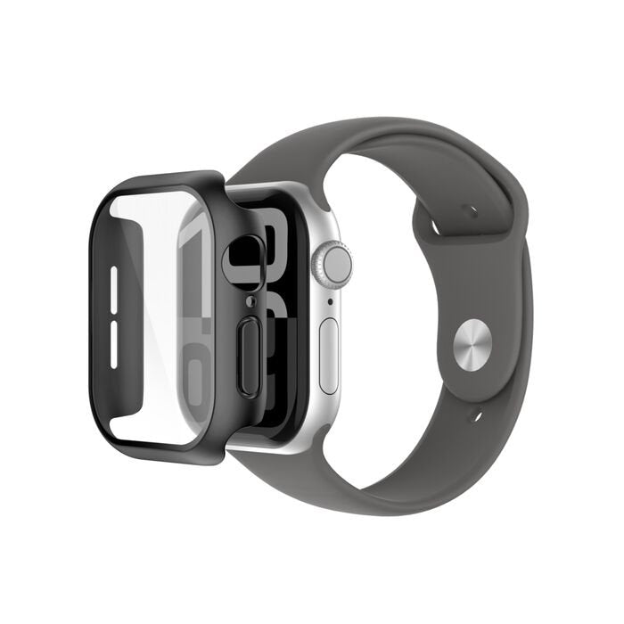 Belkin Temp.Curve 2in1 360 Antib Displ.Apple Watch 10, 42mm Schw.