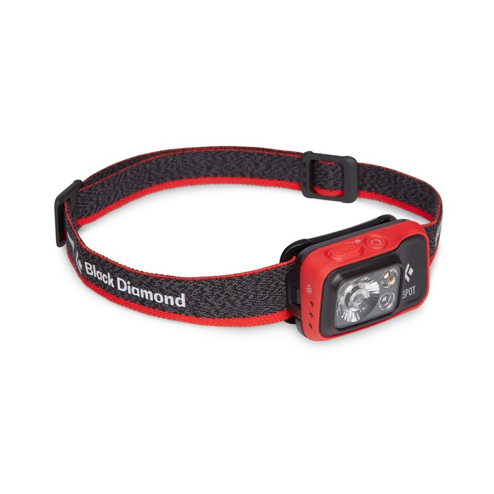 EAN 0793661519799 - Black Diamond Spot 400 Negro, Rojo Linterna con cinta para cabeza LED imagen 1