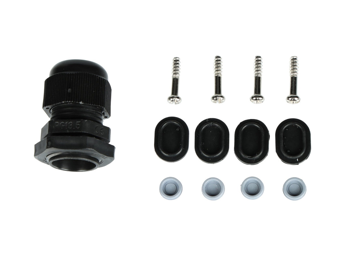 Equip Aufputzdose 1-Port Keymone Ungeschirmt Outdoor Gris