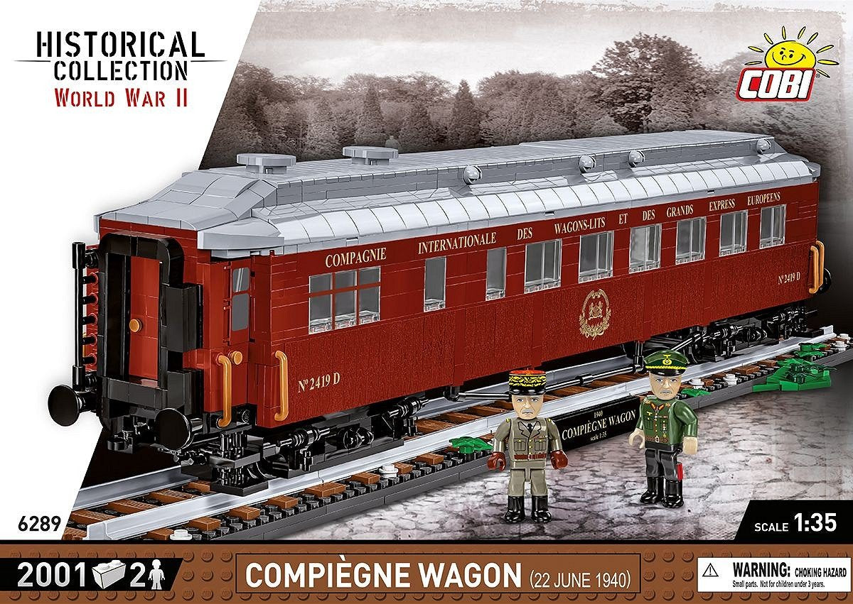 EAN 5902251062897 - COBI Compiègne Wagon (22 June 1940) imagen 3