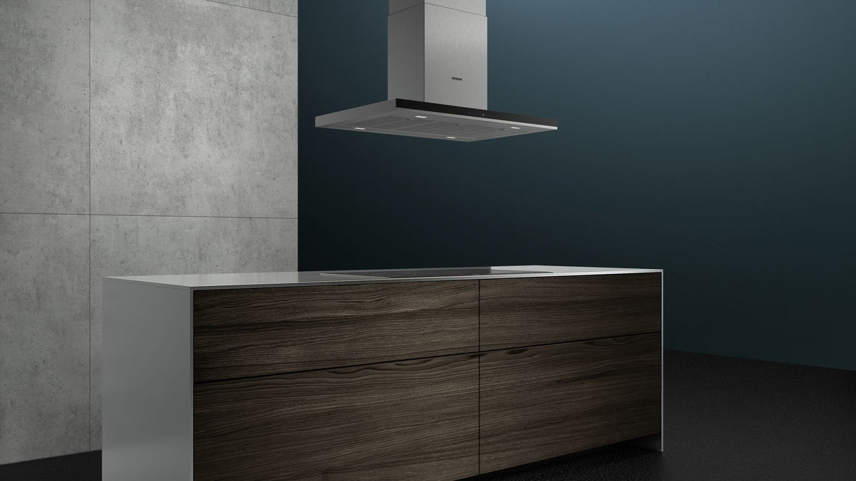 Siemens Lf98bip50 Iq500, Campana Extractora De Acero Inoxidable, 90 Cm Lf98bip50