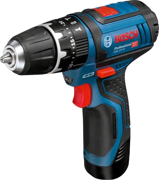 EAN 4059952563923 - Bosch GSB 12V-15 1300 RPM Negro, Azul imagen 3