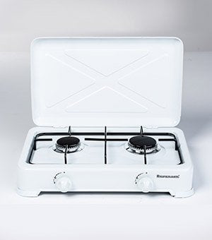 EAN 5902230901391 - Ravanson K-02T hobs Blanco Encimera Encimera de gas 2 zona(s) imagen 1