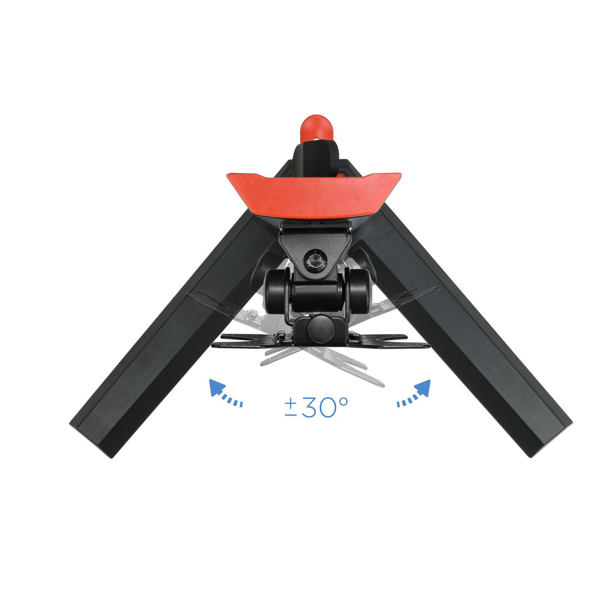 EAN 8433281009738 - TooQ DB1401TN-B soporte para monitor 81,3 cm (32") Escritorio Negro, Rojo imagen 6