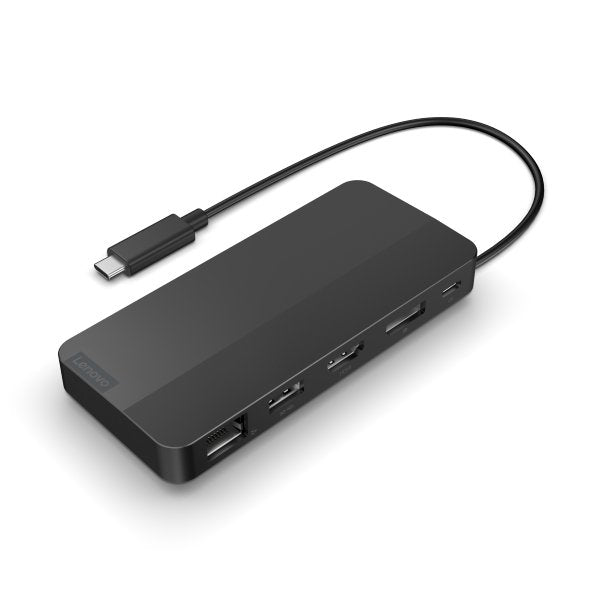 Lenovo Usb-C Dual Display Travel Dock With Adaptador