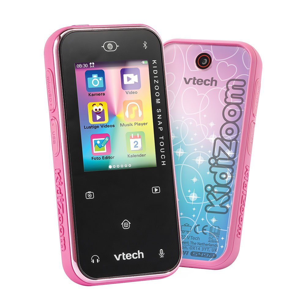 Cámara Vtech Kidizoom Snap Touch Digital Rosa 80-549254