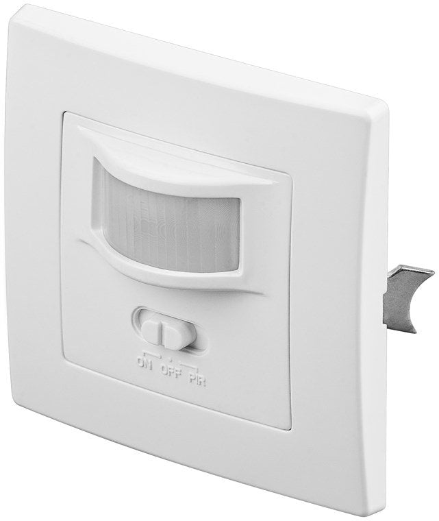 EAN 4040849960055 - Goobay 96005 detector de movimiento Sensor infrarrojo pasivo (PIR) Alámbrico Pared Blanco imagen 1
