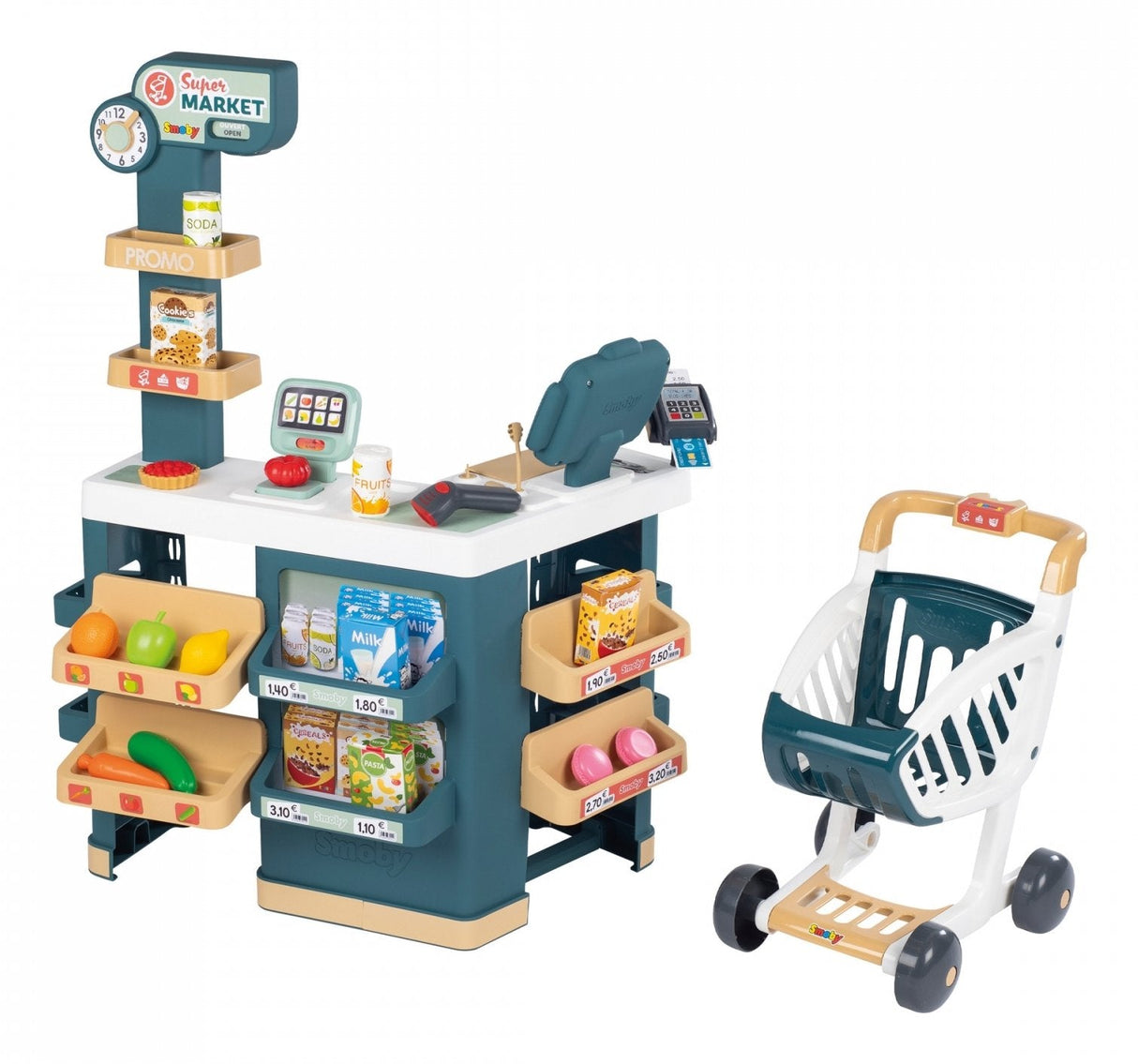 Smoby Supermarket With Shopping Trolley 350239