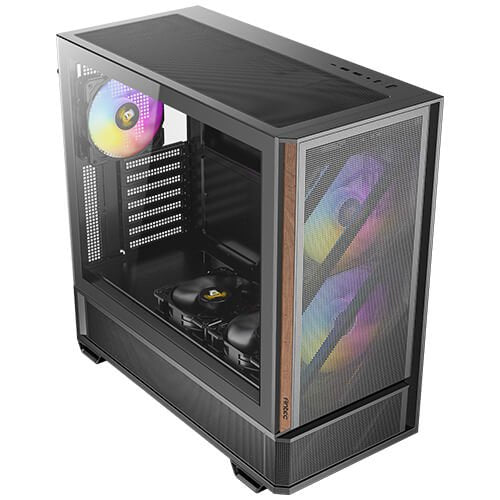 Caja Pc Antec P30 Argb Mid-Tower Atx 2xvent 140mm + 3xvent 120mm Pwm Negra