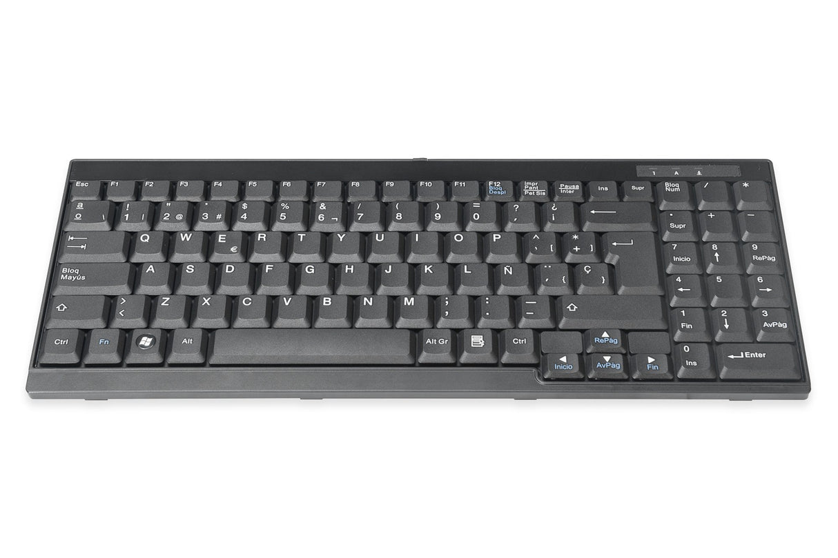 EAN 4016032356219 - Digitus DS-72000ES teclado Industrial QWERTY Negro imagen 1