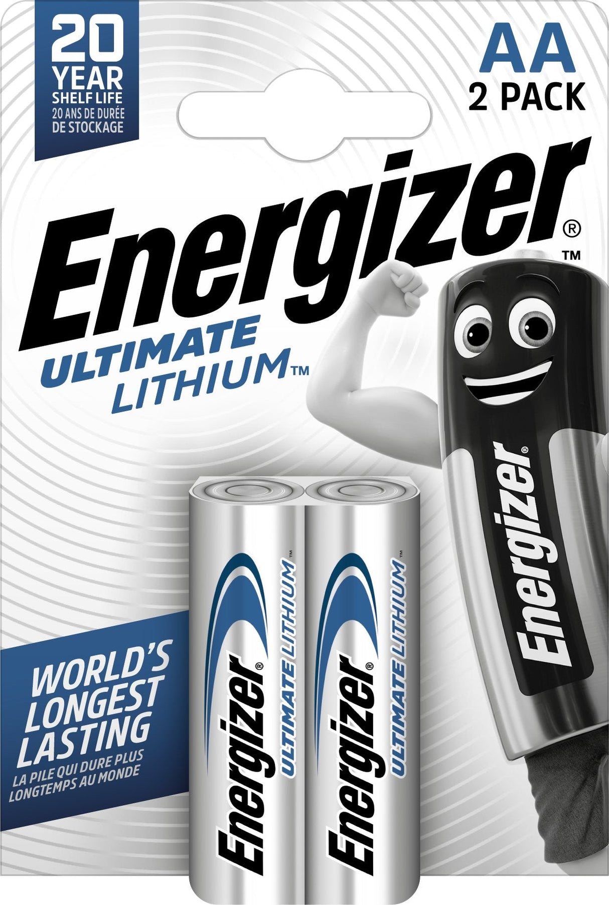 1x2 Energizer Ultimate Lithium Mignon Aa Lr 6 1,5v