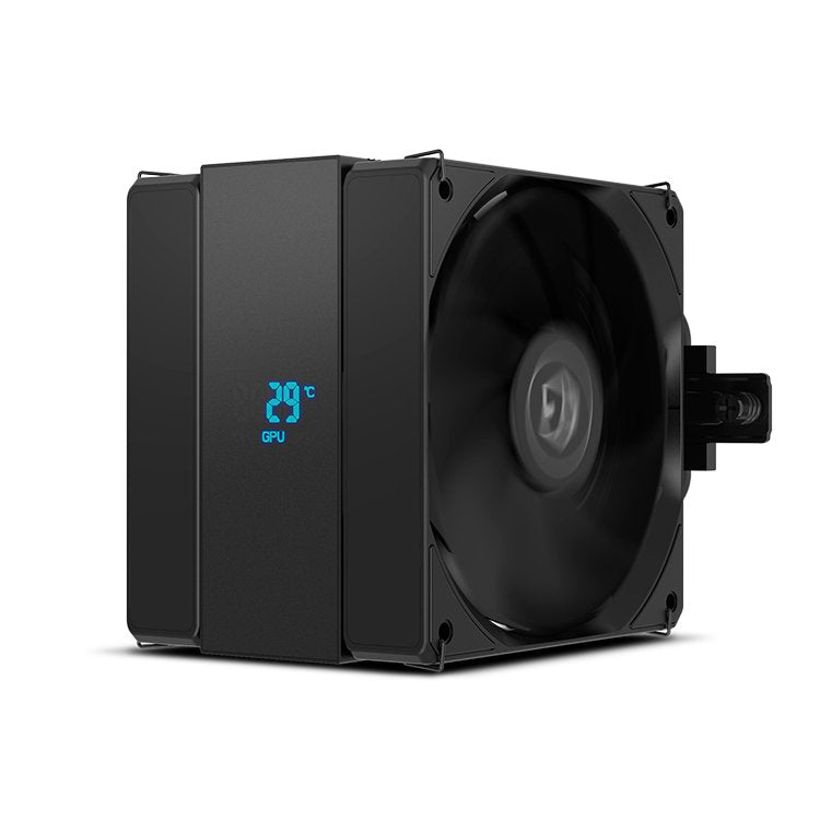 EAN 8436587976230 - NOX Hummer H-200 LCD Procesador Refrigerador de aire 12 cm Negro 1 pieza(s) imagen 5