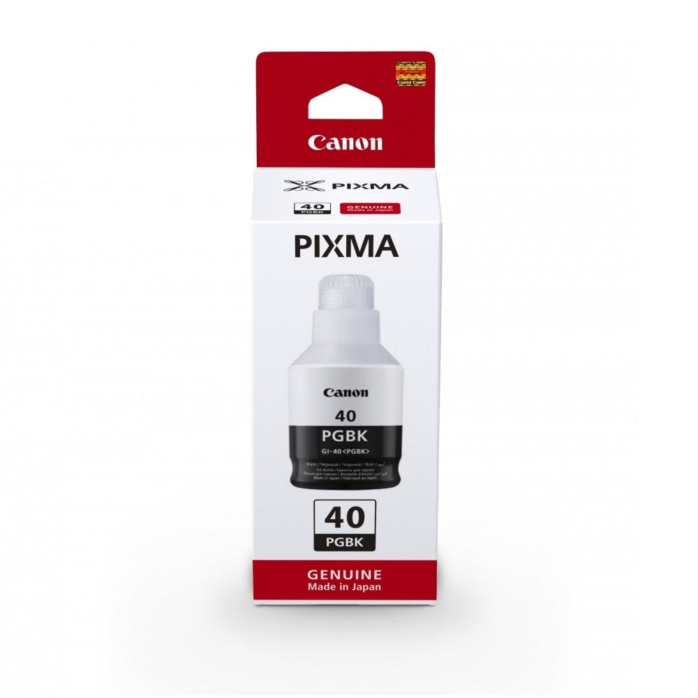 Canon Gi40 Negro Botella De Tinta Original - Gi40pgbk/3385c001
