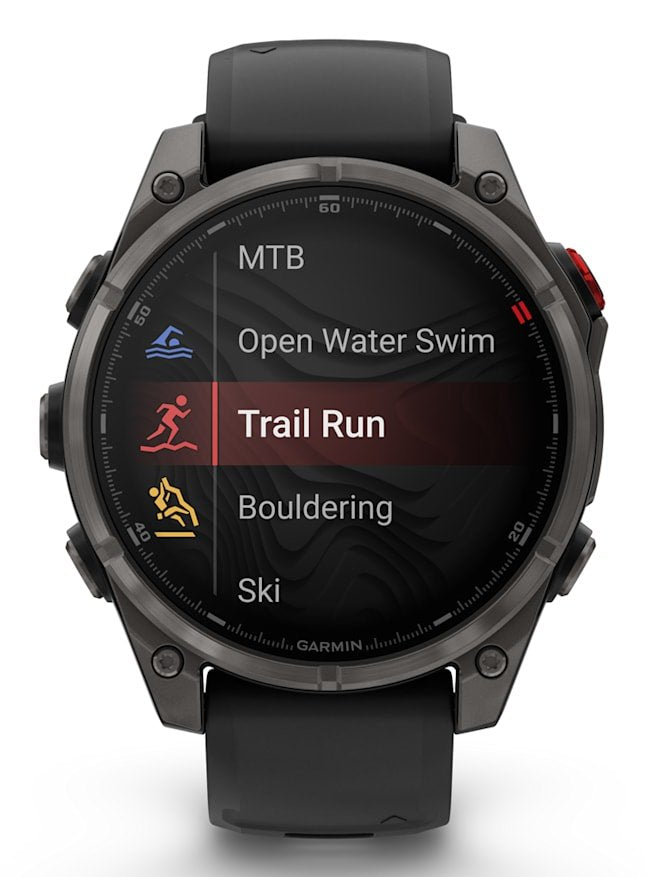 Smartwatch Garmin Fenix 8 Pro 3,56 Cm (1.4") Amoled 47 Mm Digital 454 X 454 Pixeles Pantalla Táctil Gris Wifi Gps (Satélite)