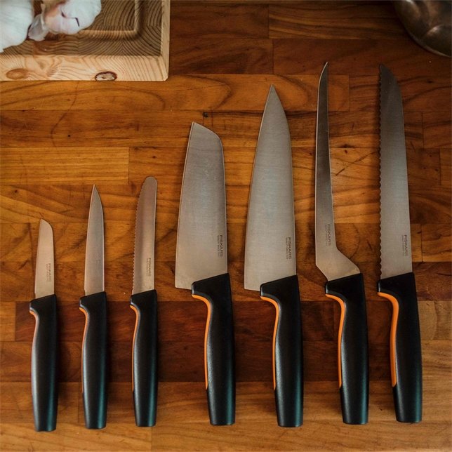 EAN 6424002012832 - Fiskars 1057538 cuchillo de cocina Acero inoxidable 1 pieza(s) Cuchillo para pan imagen 5