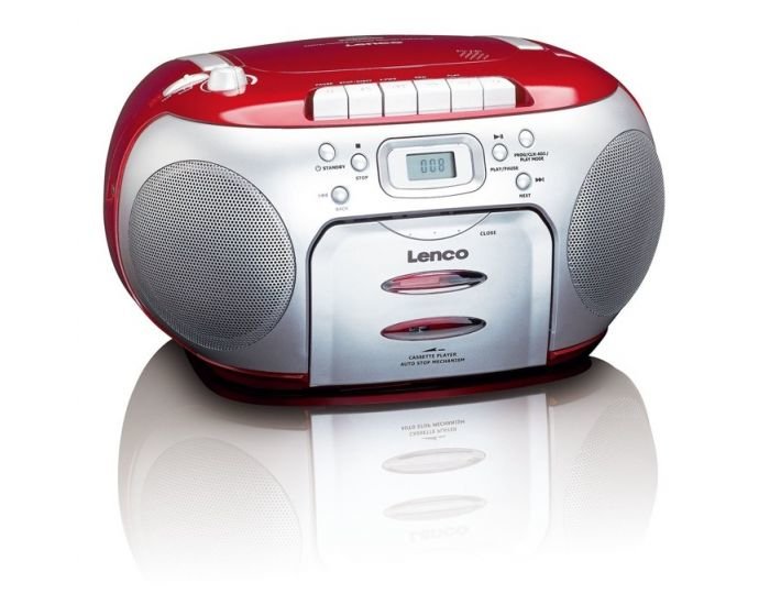EAN 8711902035091 - Lenco SCD-420 Negro, Rojo Reproductor de CD portátil imagen 4
