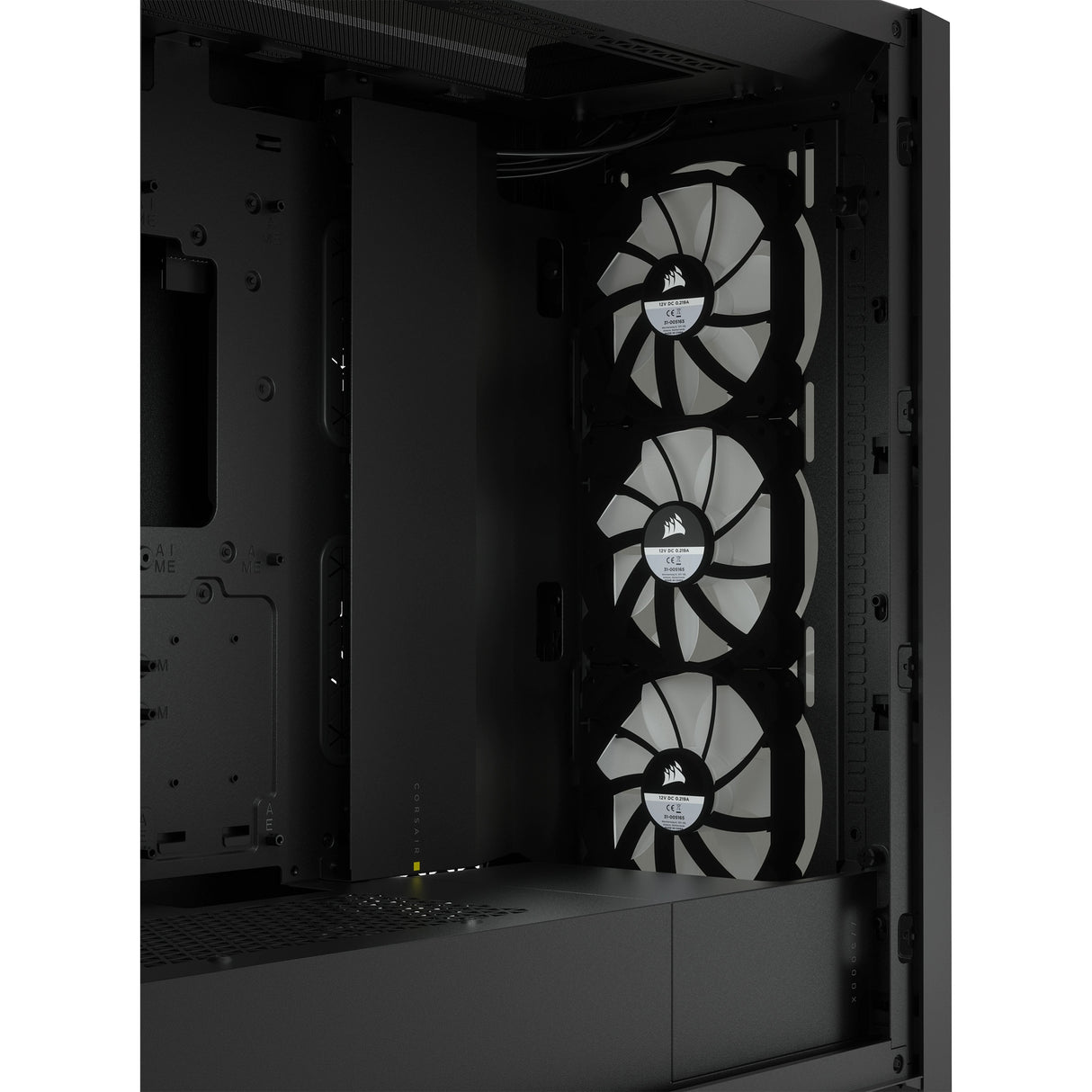 Caja Pc Corsair Icue 5000x Cristal Templado Negra