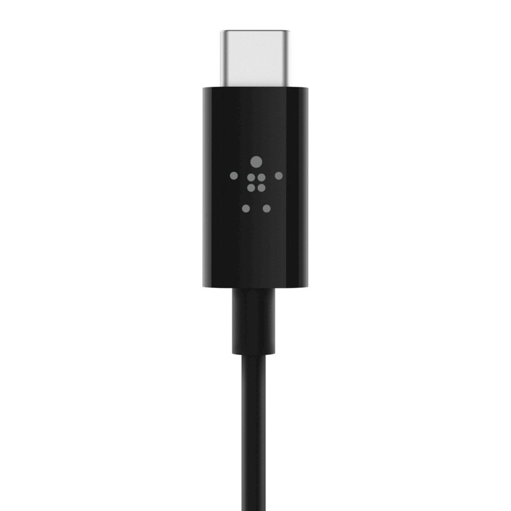 Belkin Rockstar 3.5mm Audio Cable With Usb-C Connector Cable De Audio Usb C 3,5mm Negro