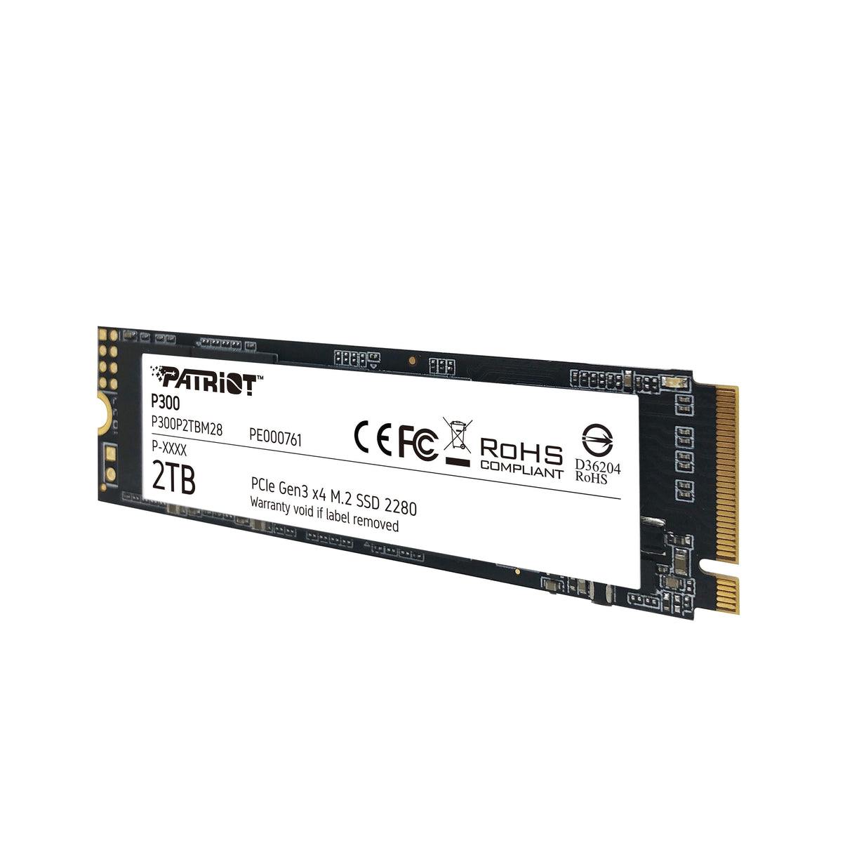 EAN 0814914027318 - Patriot Memory P300 2 TB M.2 PCI Express 3.0 NVMe imagen 5