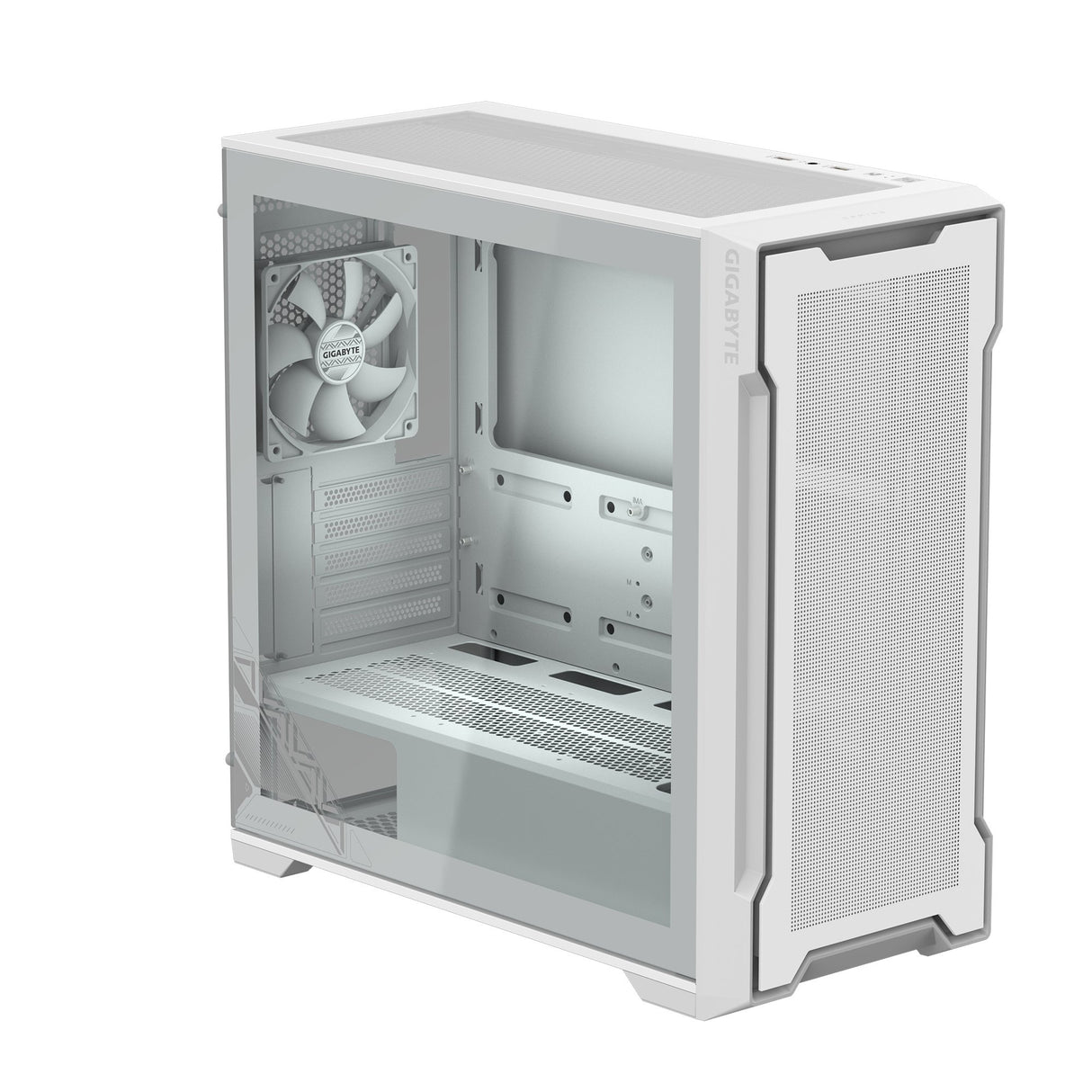 EAN 4719331554842 - GIGABYTE C102 GLASS Midi Tower Blanco imagen 2