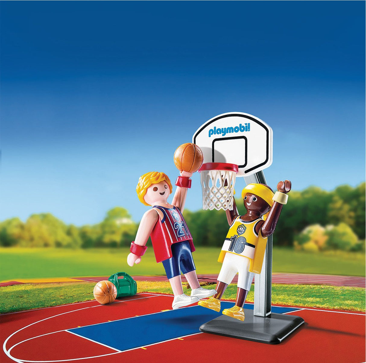 Jugadores Baloncesto Playmobil