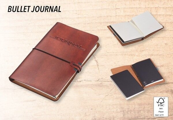 EAN 4024023021879 - TROIKA Bullet Journal cuaderno y block A5 72 hojas Marrón imagen 5