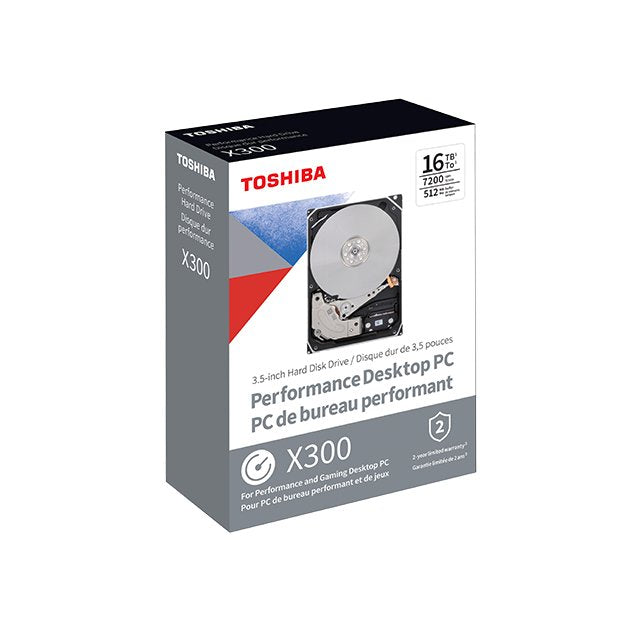 Disco Duro Toshiba X300 Performance 18 Tb - Internal - 3.5 - Sata 6gb/S - 7200 Rpm - Buffer: 512 Mb