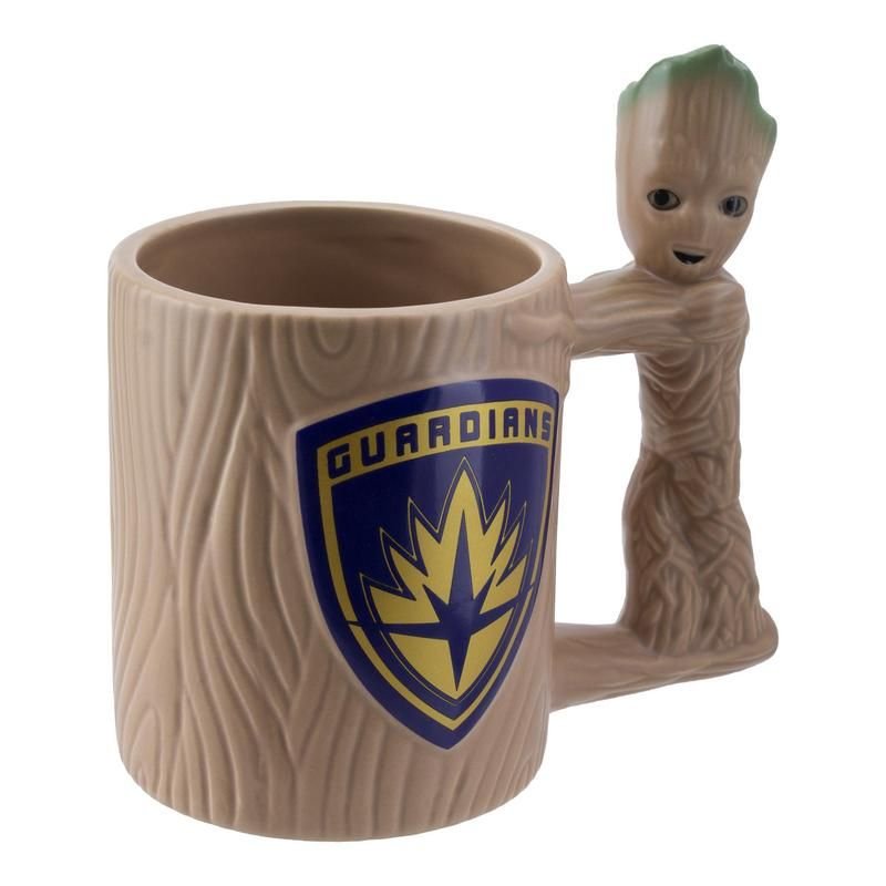 Taza 3d Paladone Marvel Guardianes De La Galaxia Groot