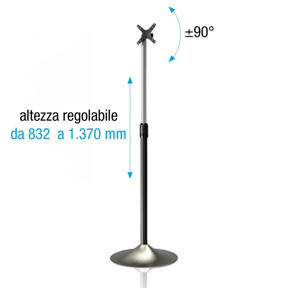 EAN 8054529022632 - Techly ICA-TR10 soporte para pantalla de señalización 68,6 cm (27") Plata imagen 8