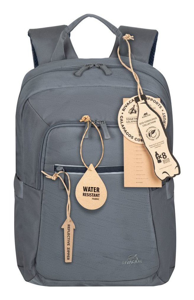 Rivacase Mochila 7523 Alpendorf Eco Gris 14"