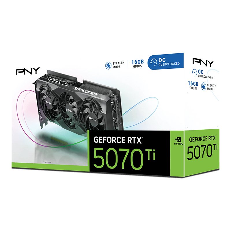 EAN 0751492794594 - PNY GeForce RTX 5070 Ti OC NVIDIA 16 GB GDDR7 imagen 13