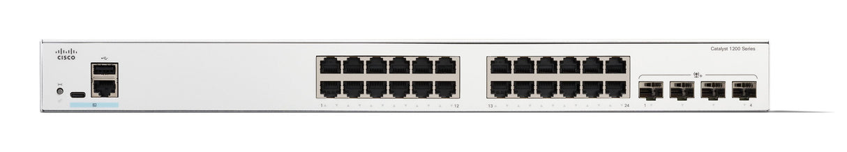 EAN 0889728521734 - Cisco C1200-24T-4X switch Gestionado L2/L3 Gigabit Ethernet (10/100/1000) Blanco imagen 2
