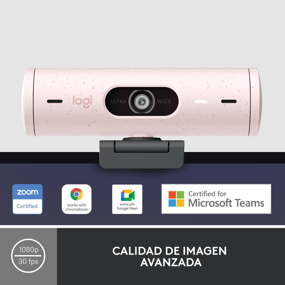 EAN 5099206104907 - Logitech 960-001421 cámara web 4 MP 1920 x 1080 Pixeles USB Rosa imagen 11