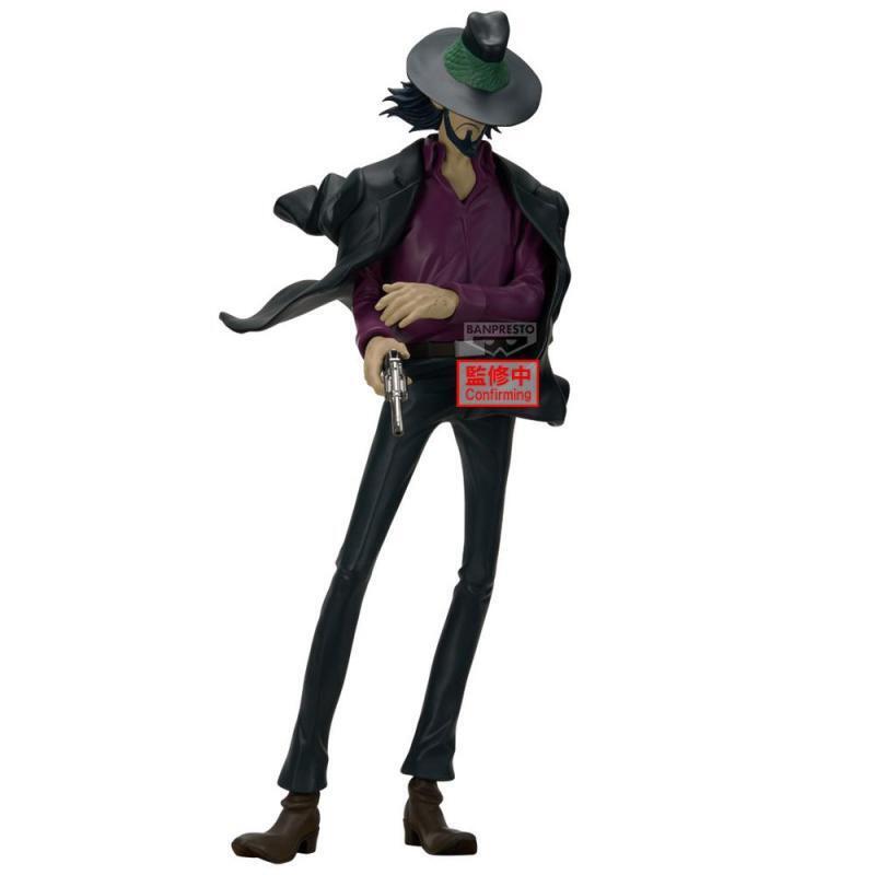 Figura Articulada Lupin Daisuke Jigen Iii 27cm Pvc