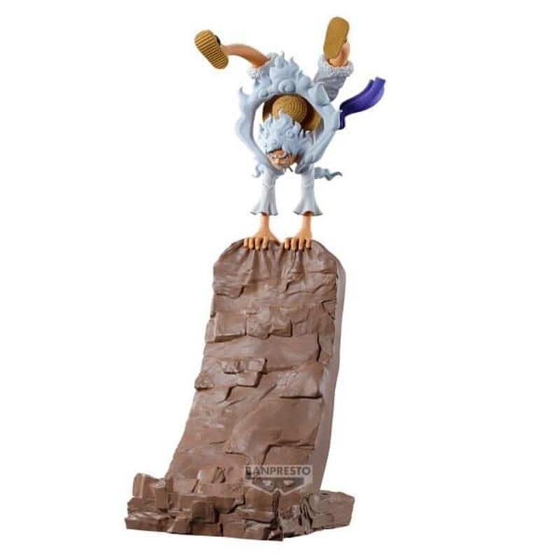 Figura Banpresto One Piece Monkey D. Luffy Fl Gear 5 Vol.2 10cm