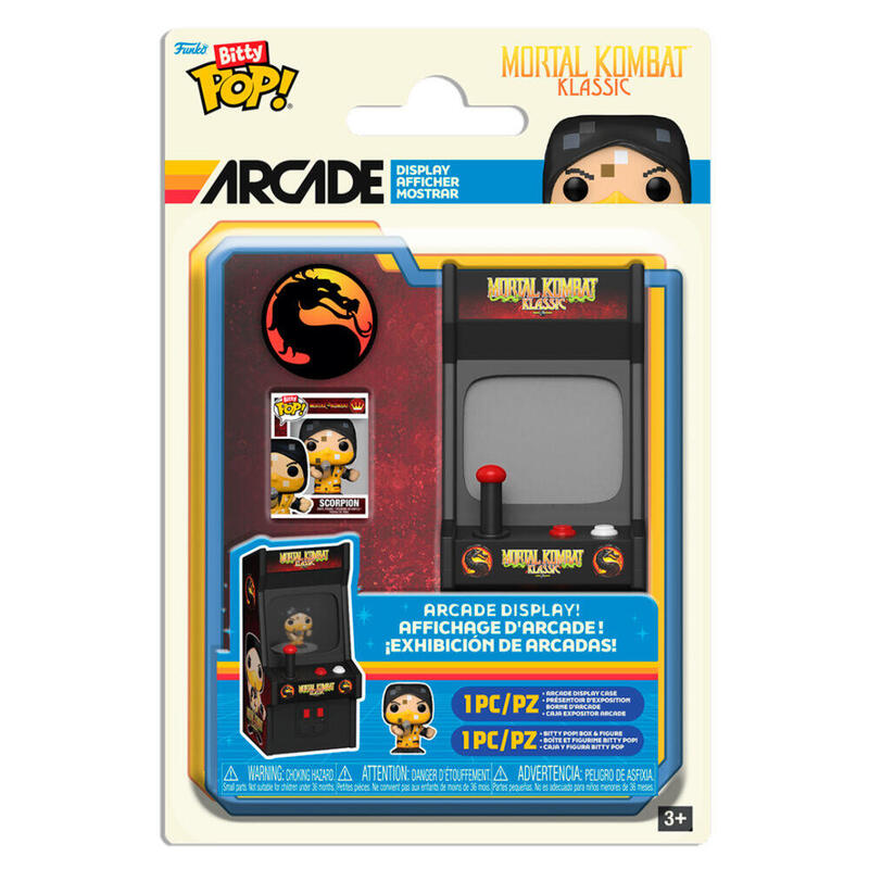 Figura Bitty Pop Arcade Mortal Kombat