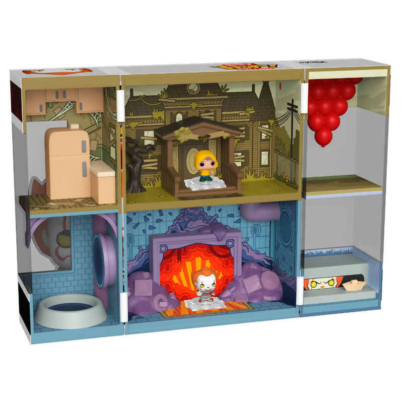 Figura Bitty Pop Boxes It Pennywise'S Lair