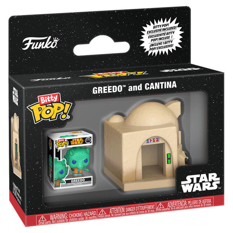 Figura Bitty Pop Town Star Wars Greedo And Cantina