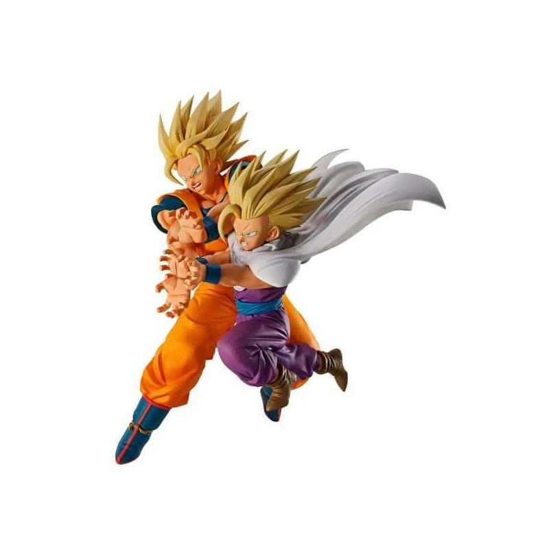 Figura Dragon Ball Z Goku & Gohan Spectacle Battle 18cm