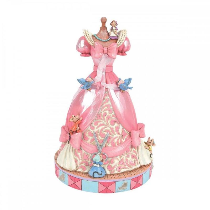 Figura Enesco Disney El Vestido De Cenicienta