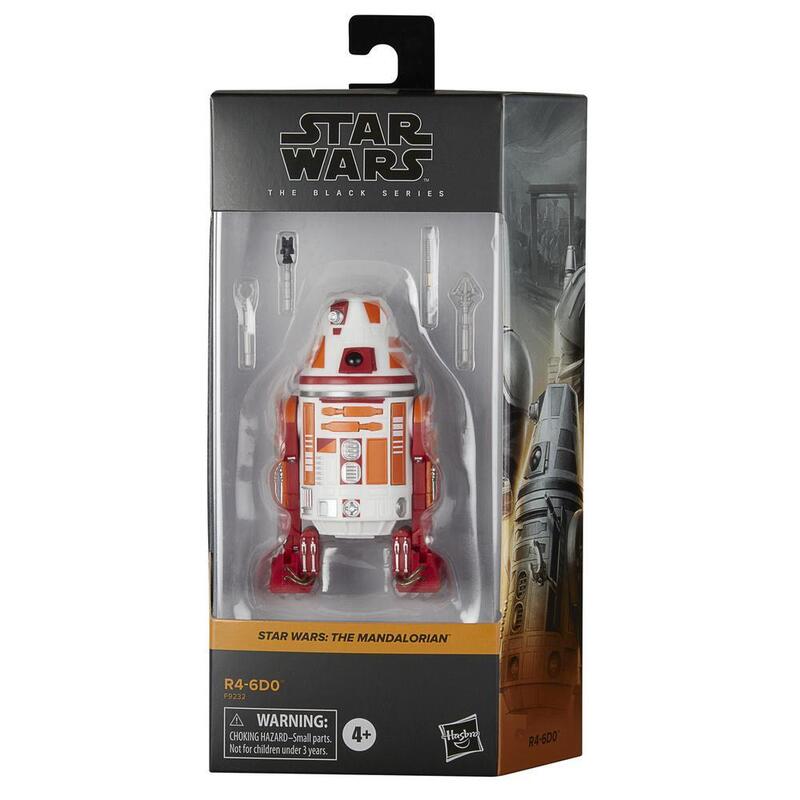 Figura Hasbro Star Wars The Mandalorian The Black Series R4 6d0