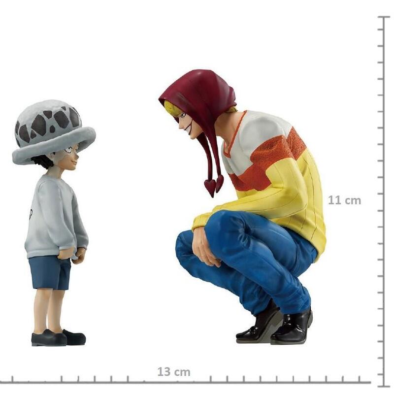 Figura Ichibansho One Piece Masterlise Trafalgar Law & Corazon (The Unbreakable Law) 11 13cm