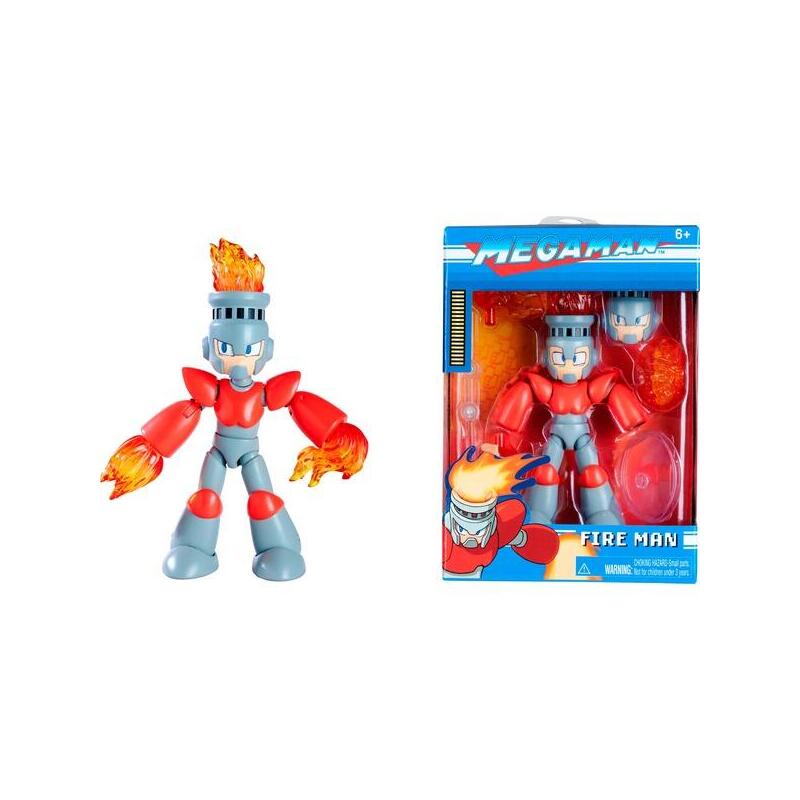 Figura Jada Toys Mega Man - Hombre Fuego
