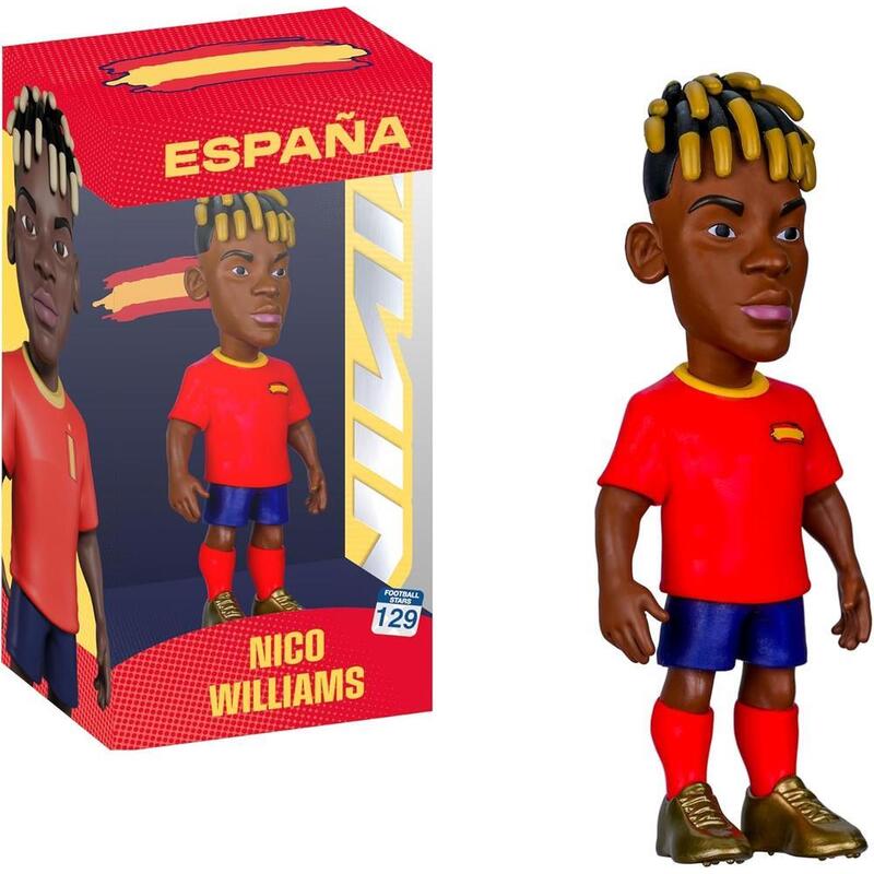 Figura Minix Bandai Nico Williams - Selección Española - Coleccionables Para Exhibición - Idea De Regalo - Juguetes Para Niños Y Adultos - Fans De Música Mn22793