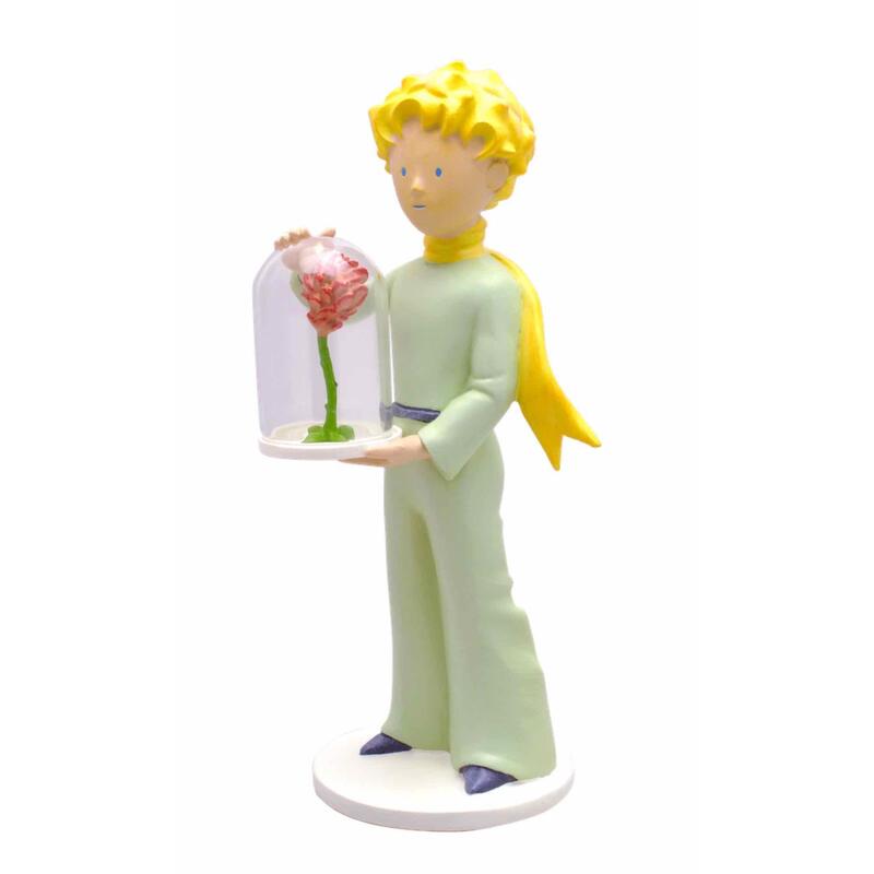 Figura Plastoy El Principio Resina Principito Y La Rosa