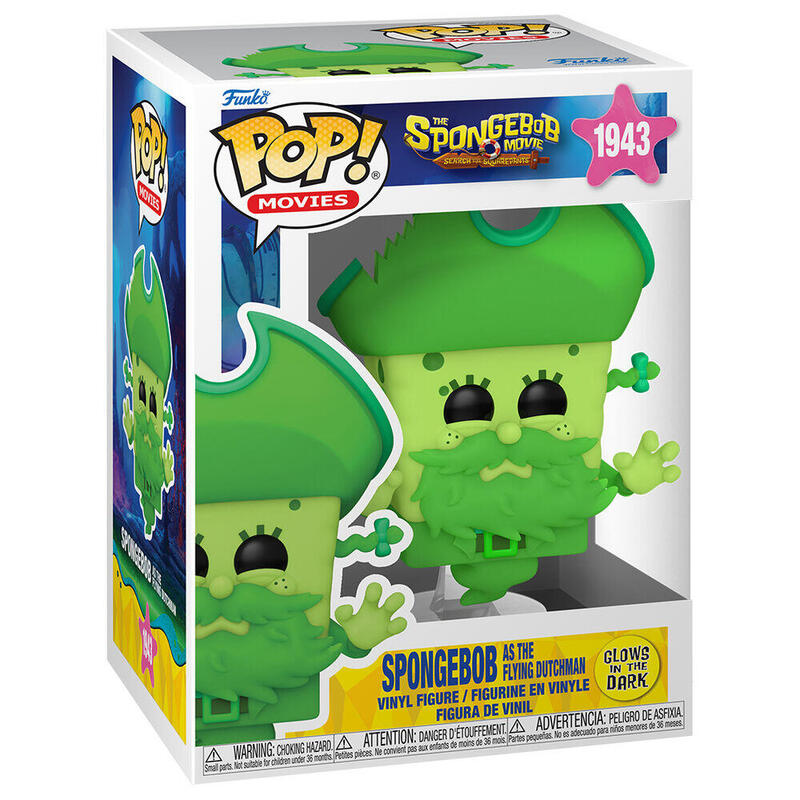 Figura Pop Bob Esponja Una Nueva Aventura Pirata Spongebob As The Flying Dutchman