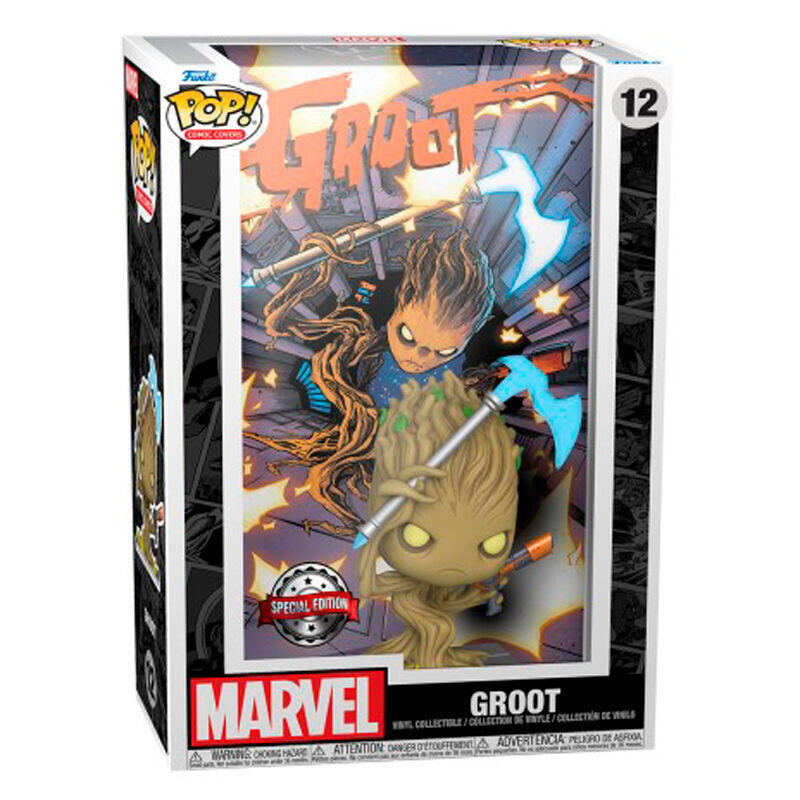 Figura Pop Comic Cover Marvel Groot Exclusive