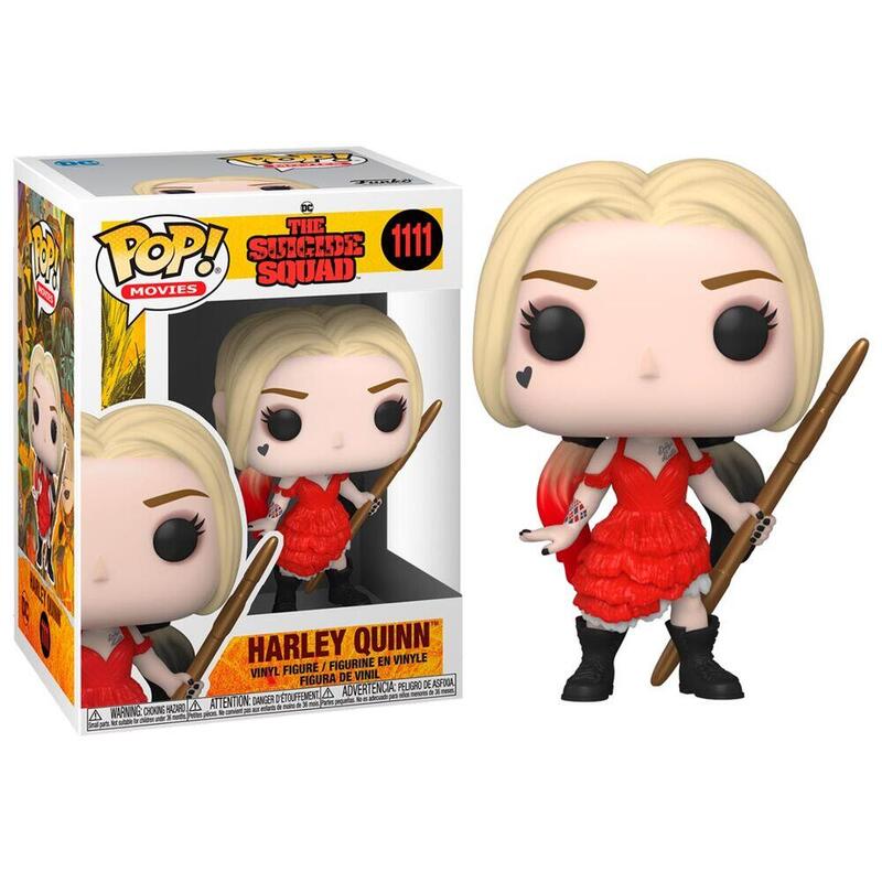 Figura Pop Dc The Suicide Squad Harley Quinn Damaged Dress