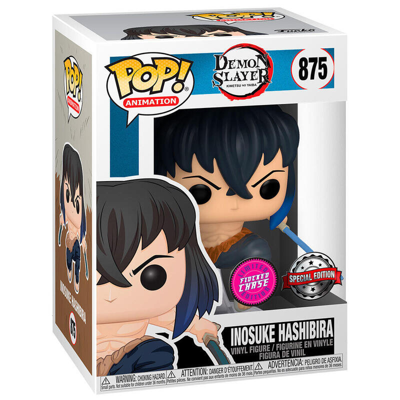 Figura Pop Demon Slayer Kimetsu No Yaiba Inosuke Hashibira Exclusive Chase